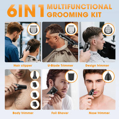 Wolf Mind All-in-One Men’s Trimmer – 14 Attachments